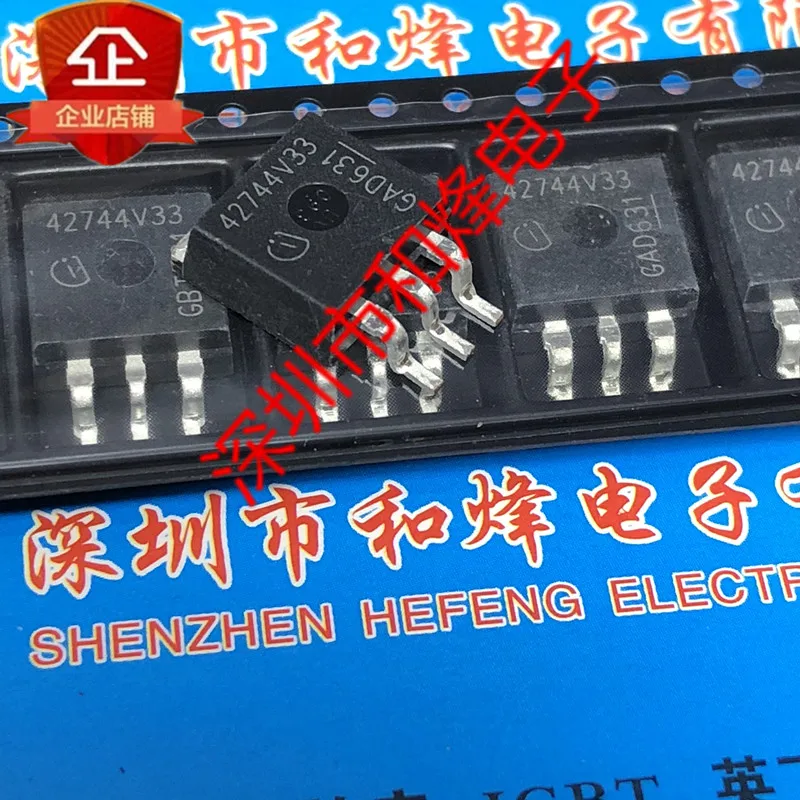 

5 шт.-10 шт. 42744V33 TLE42744GV33 TO-263, новый и оригинальный на складе