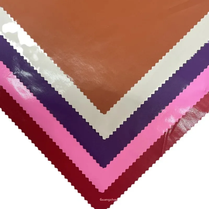 Four-Sided Elastic PU Leather Knitted Tight-Fitting Swimsuit Fabric Leather Skirt Pants for Children And Adults in China