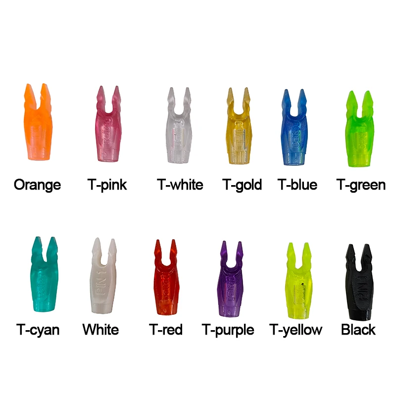 30pcs High-quality Plastic Arrow Pin Nocks Size S/L For ID 4.2/6.2mm DIY Archey Arrow Shaft Hunting Shooting Archery Accessory