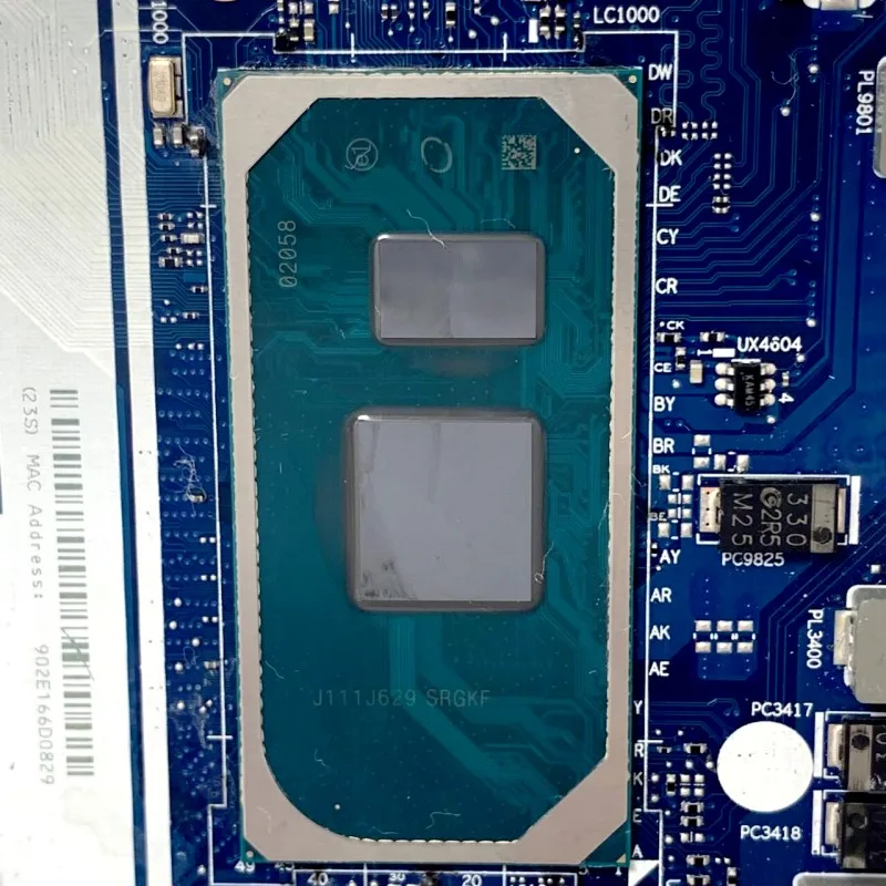 NM-D031 For Lenovo Ideapad 3-14IIL05 Laptop Motherboard With i3