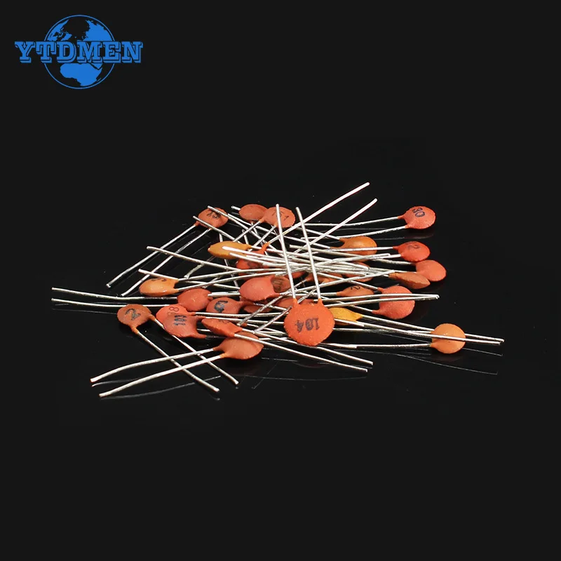 Ceramic Capacitor Variety Kit - 300/960pcs Assorted 2pF-0.1uF for DIY Electronics Projects