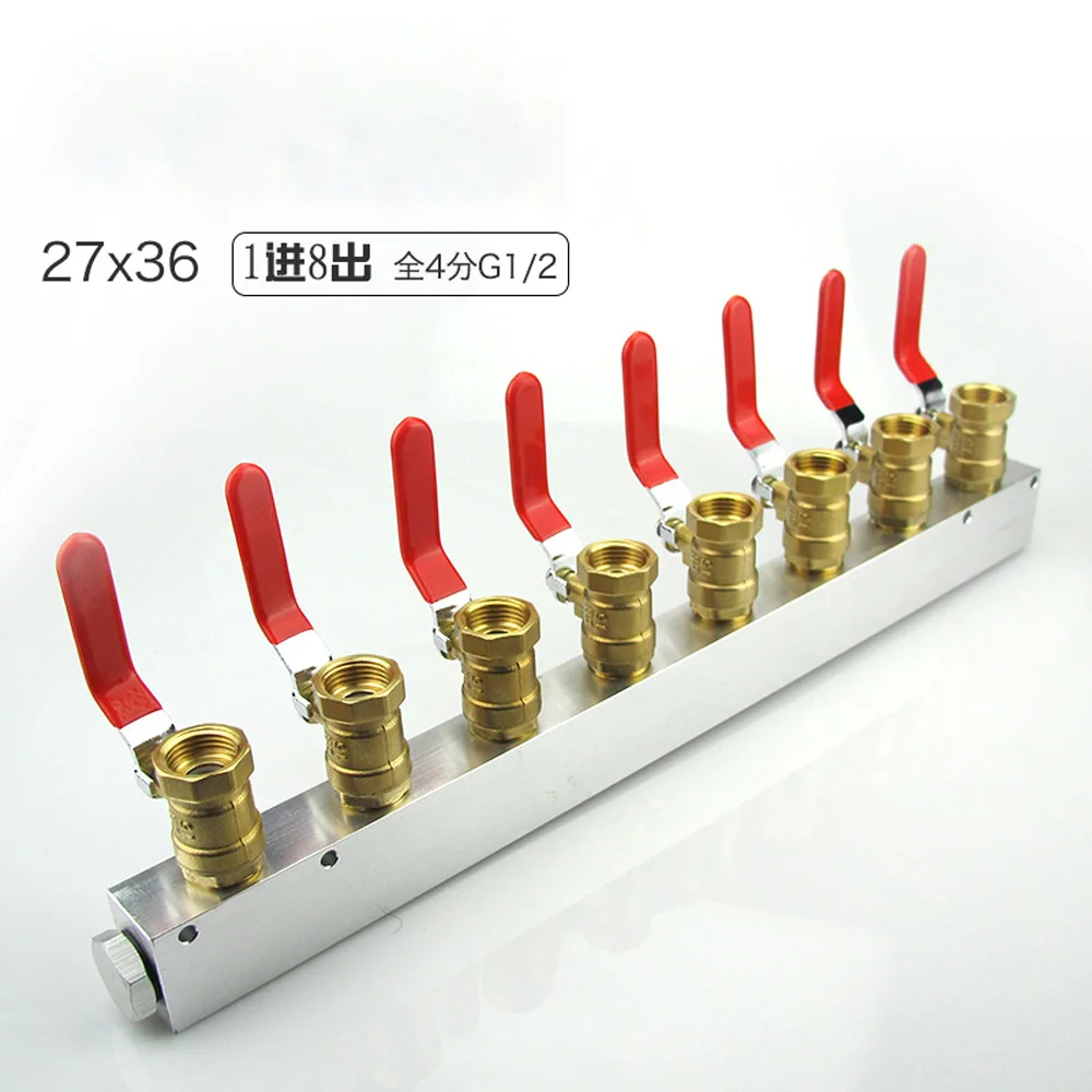 Connecteur De Bloc De Distribution D'air De Collecteur Pneumatique Repartiteur G1 2 Entree G1 4 Sortie 30x30mm Sy30 02 4f 94978736