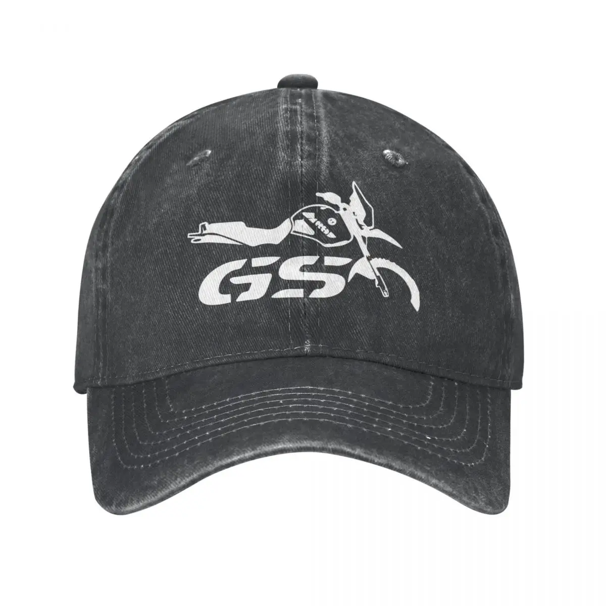 

Motorbike R1100 GS Unisex Style Baseball Cap R850 GS Art Distressed Washed Hats Cap Classic Outdoor Running Golf Headwear
