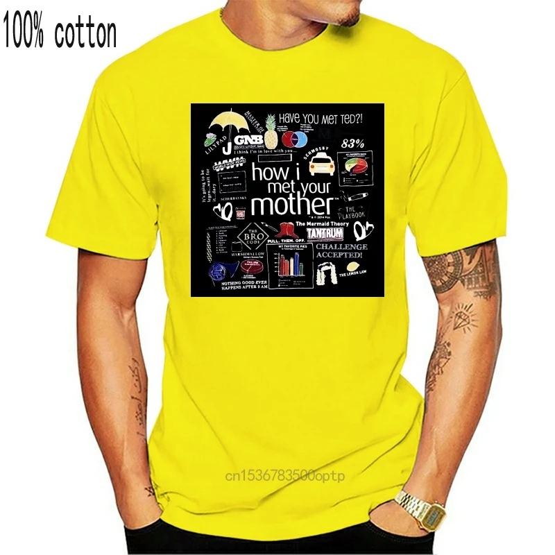 

Футболка мужская с надписью «How I Met Your Mother»