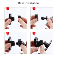 Магнитный автомобильный держатель для IPhone Samsung, держатель-подставка с магнитным креплением на вентиляционное отверстие, GPS, автомобильный держатель для телефона — изображение 5