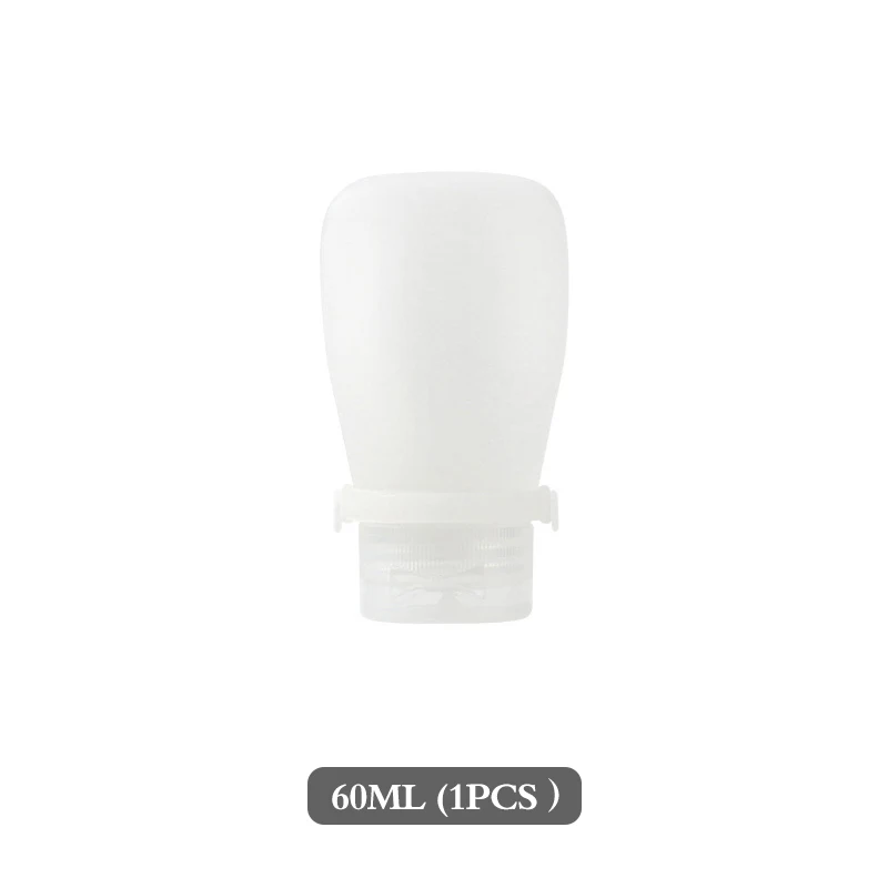Leak-Proof Silicone Travel Bottles - Refillable Squeezable Containers for Toiletries and Liquids
