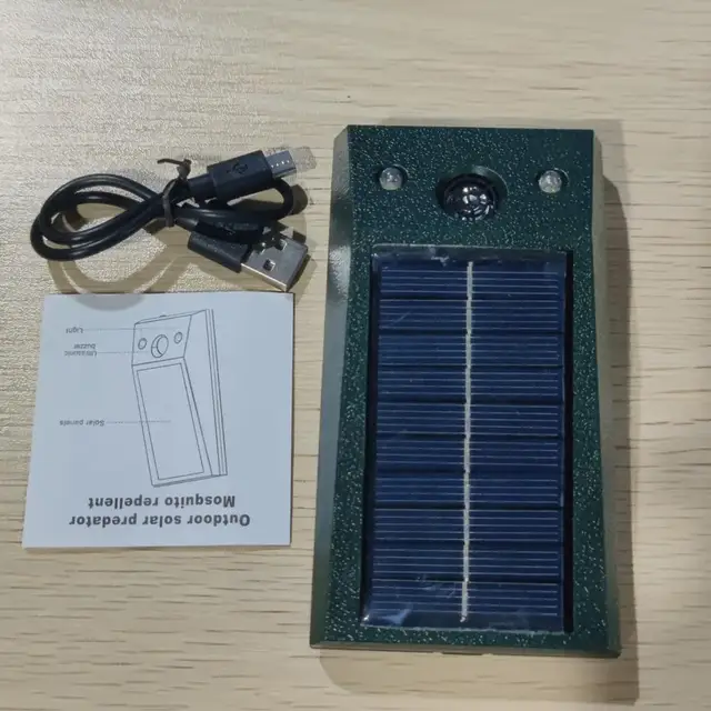 Napelemes Állat -Visszataszító Ultrahangos Macska Kutya Napenergia -Vízálló Állati Elrettentő Kutyariasztó - Image 4