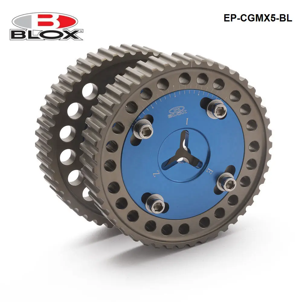 2PCS/SET BLOX Cam Gear Pulley For Mazda MX-5 MX5 BP6 BP8 NB6 NB8 MX5 Camshaft Gears EP-CGMX5-BL cam gear pulley kit