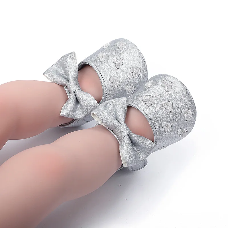 0-18Month Newborn Baby Shoes Classic Love Leather Boy Girl Shoes Multicolor Toddler First Walkers Infant Shoes Baby Boy Shoes 5