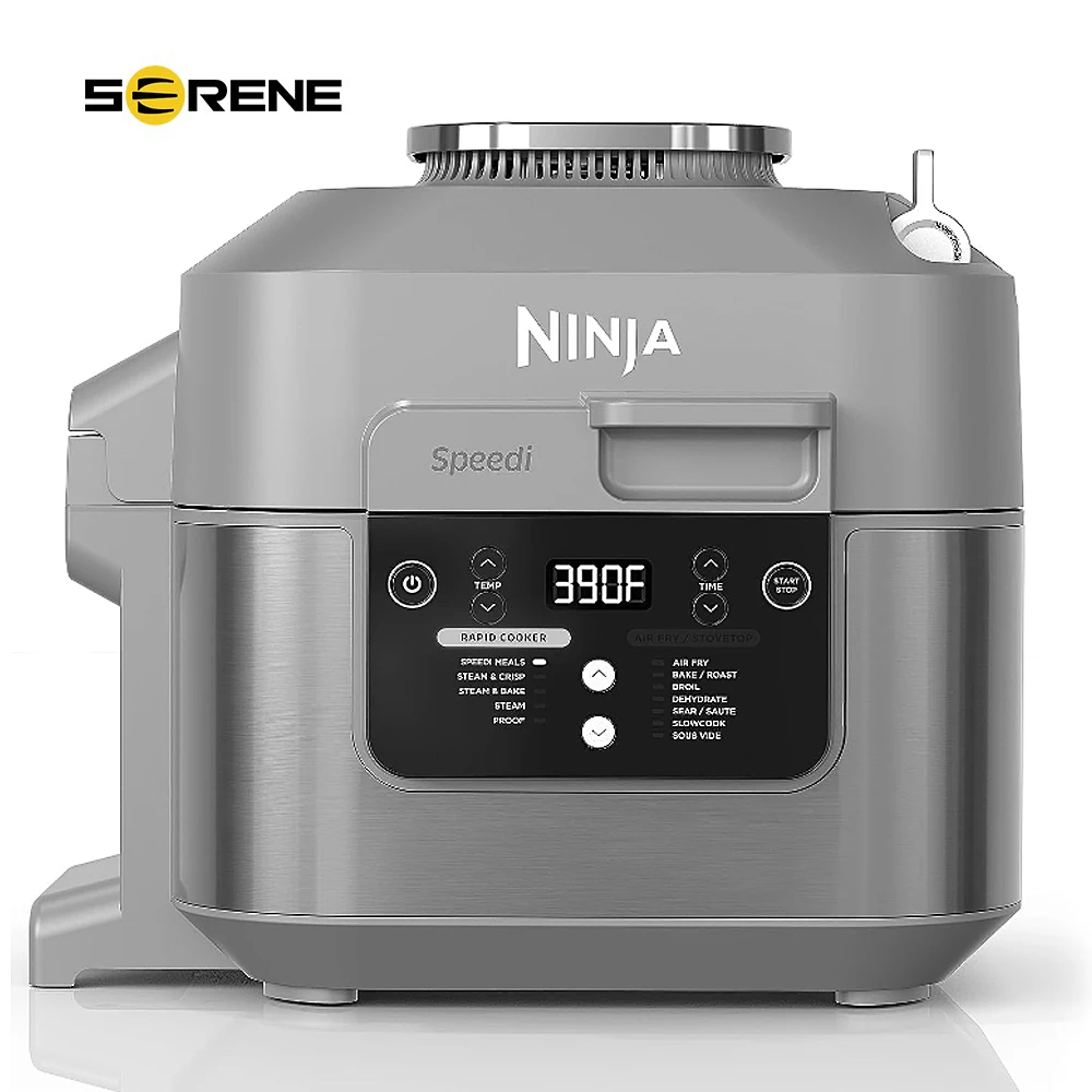 

Ninja SF301 Speedi Rapid Cooker & Air Fryer, 6-Quart Capacity, 12-in-1 Functions to Steam, Bake, Roast, Sear, Sauté, Slow Cook