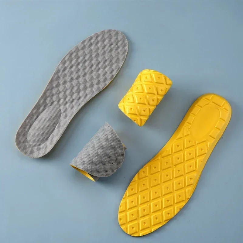 Latex Memory Foam Insoles Women Men Soft Foot Support Shoe Pads Breathable Sport Insole Feet Care Insert Cushion 1/2Pairs shoe insoles orthopedic insoles