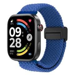 Sport Braided Adjustable Magnetic Strap for Smartwatch Accessories (Blue)