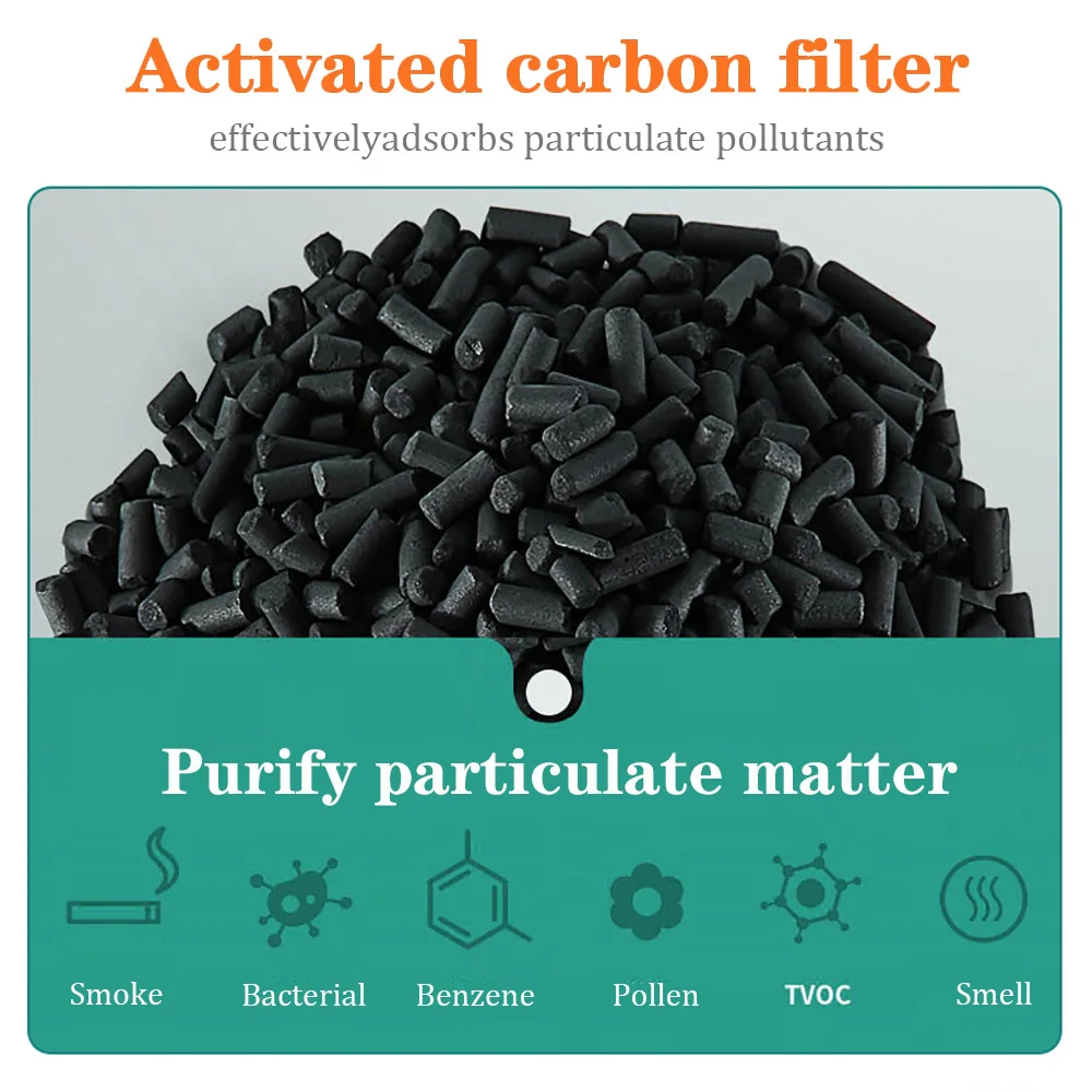 carbono hepa para o purificador de ar