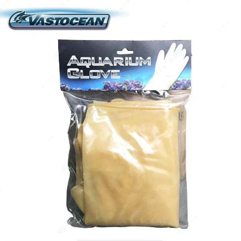 VASTOCEAN Fish Tank Gloves Waterproof Gloves Long Seawater Nursing