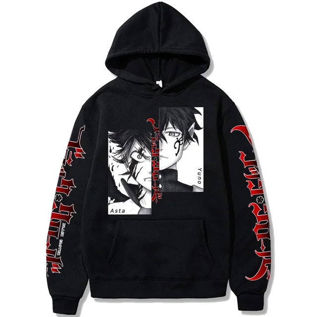 Asta Yuno Hoodie - Black Clover Hoodie 1