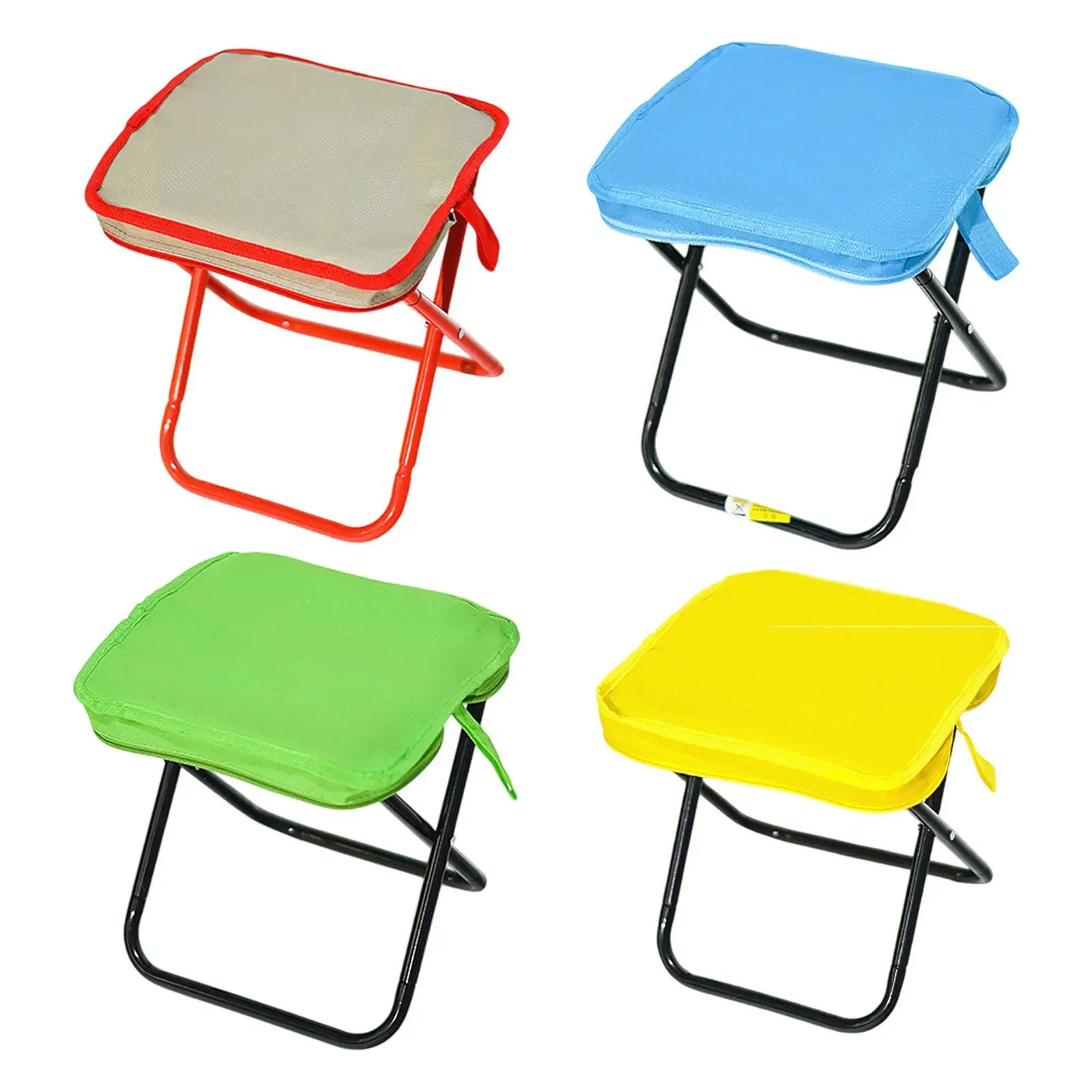 Camping stools folding chair compact zip handbag rattling stool outdoor