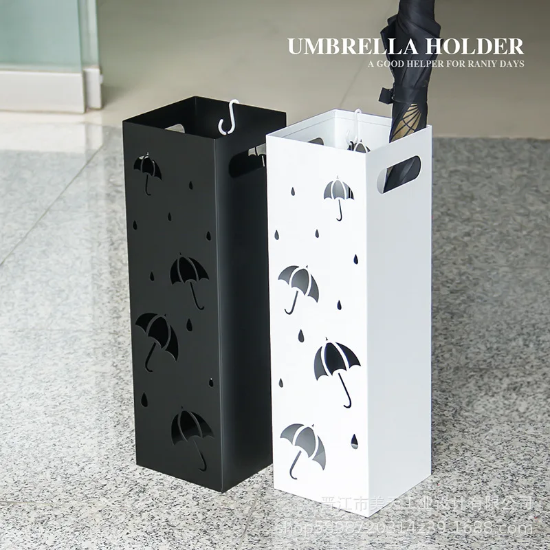 Simple Versatile Umbrella Stand Home Homestay Hotel Wrought Iron Storage Umbrella Stand