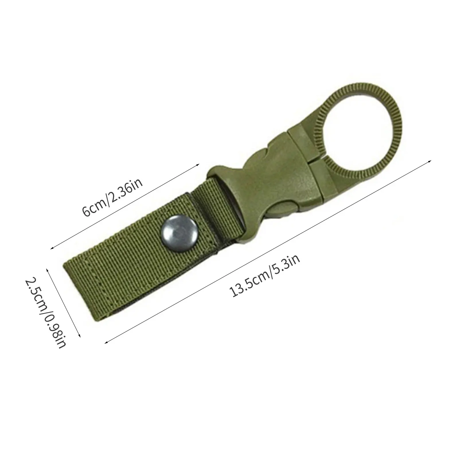 Water Bottle Clip Bottle Buckle Clip Carabiner Mineral Water Ring Holder For Outdoor Camping Hiking Traveling Portable
