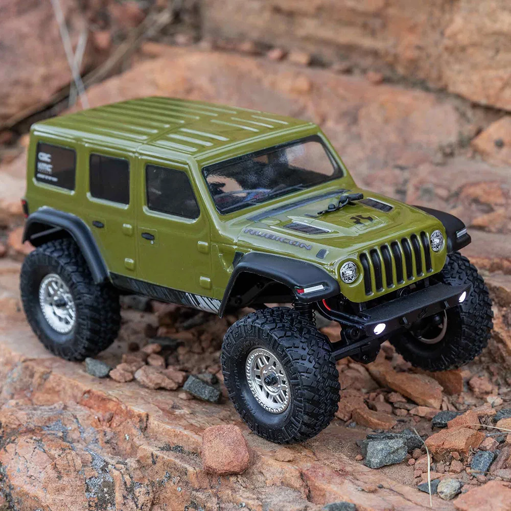 axial SCX24 1/24 JLラングラー　クローラーラジコン 1/24 SCX24 2019 Jeep Wrangler JLU CRC 4X4 RTR Brushed Rock