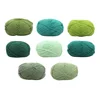 8 Roll Crochet Yarn for Crocheting Knitting Colored Wool Milk Cotton Green Child 6