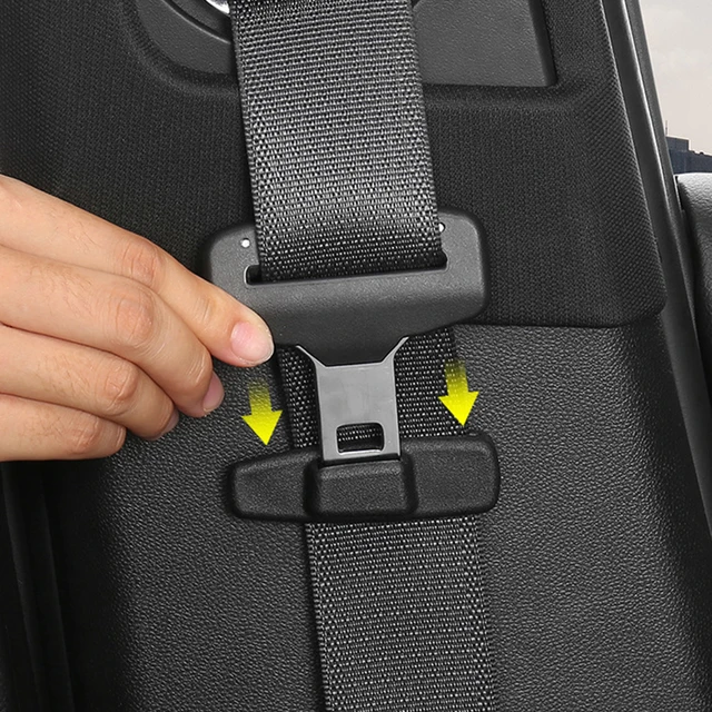 Pince De Protection De Ceinture De Sécurité Pour Voiture, 2 Pièces, Clip De  Protection Solide Universel En Plastique, Attache De Verrouillage De  Réglage De Boucle - Ceintures De Sécurité Et Remplissage - AliExpress