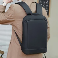 Men's commuter business computer backpack ultra-thin waterproof simple portable Oxford cloth backpack men 1