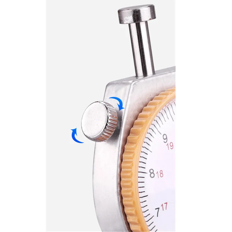 Leather Paper Thickness Gauge, Metal Tester, Leathercraft Tool, Measure, 0-10mm