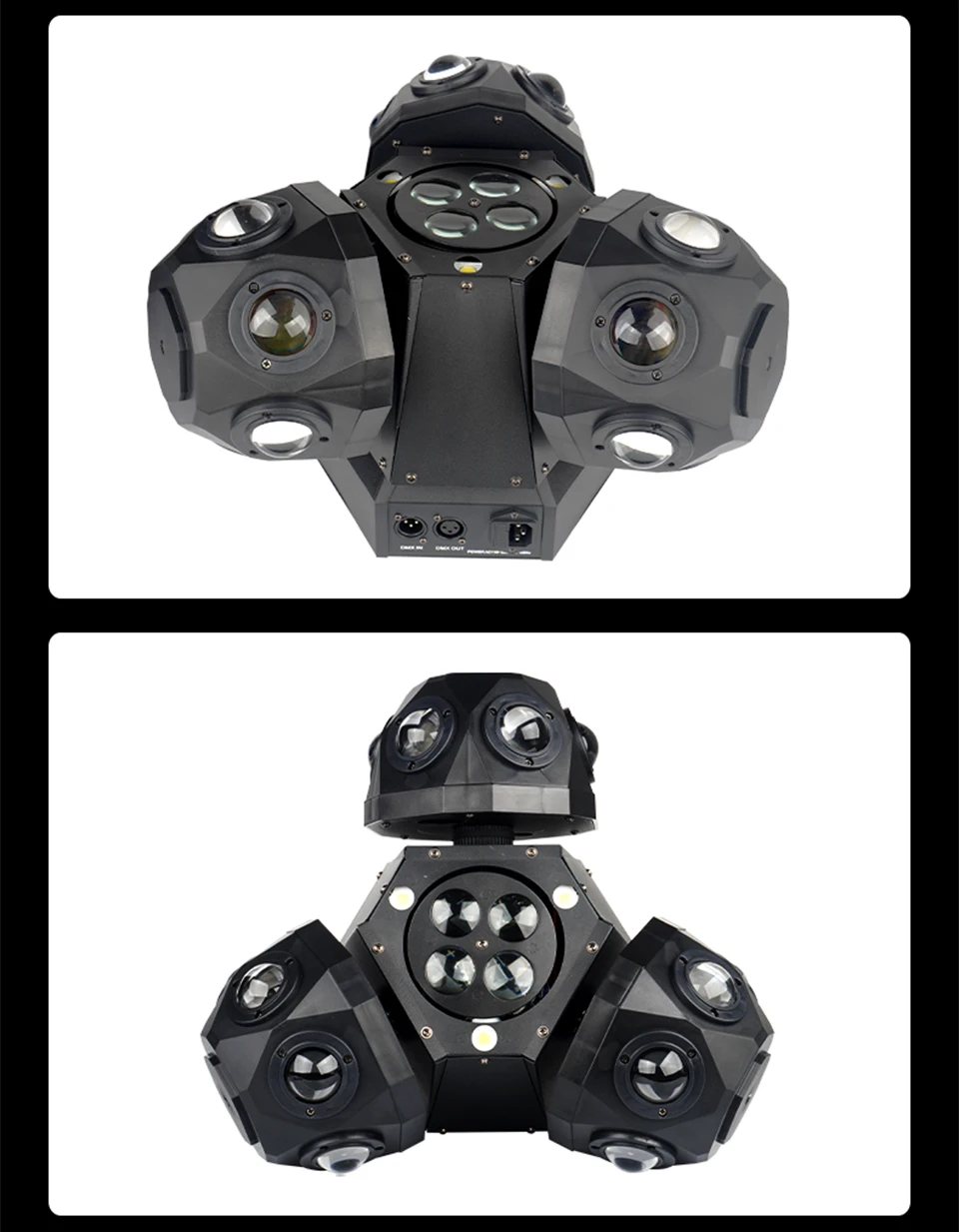 18x10W 3 Head Rotating Moving Head Laser Light Professional DJ Stage Lighting Be