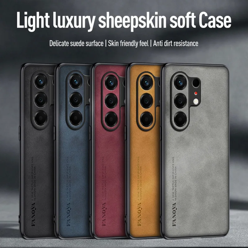 Elegant Leather Suede Case - Comfortable Protective Cover