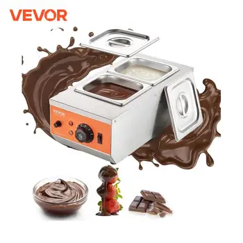 SucceBuy 2 3 serbatoi Macchina elettrica per temperare il cioccolato Melting Pot per cascata di cioccolato per elettrodomestico da cucina 1