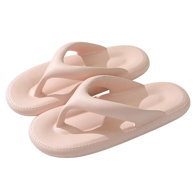 

Женские шлепанцы из ЭВА, простые однотонные Нескользящие шлепанцы внутри и снаружи для дома, новинка 2023