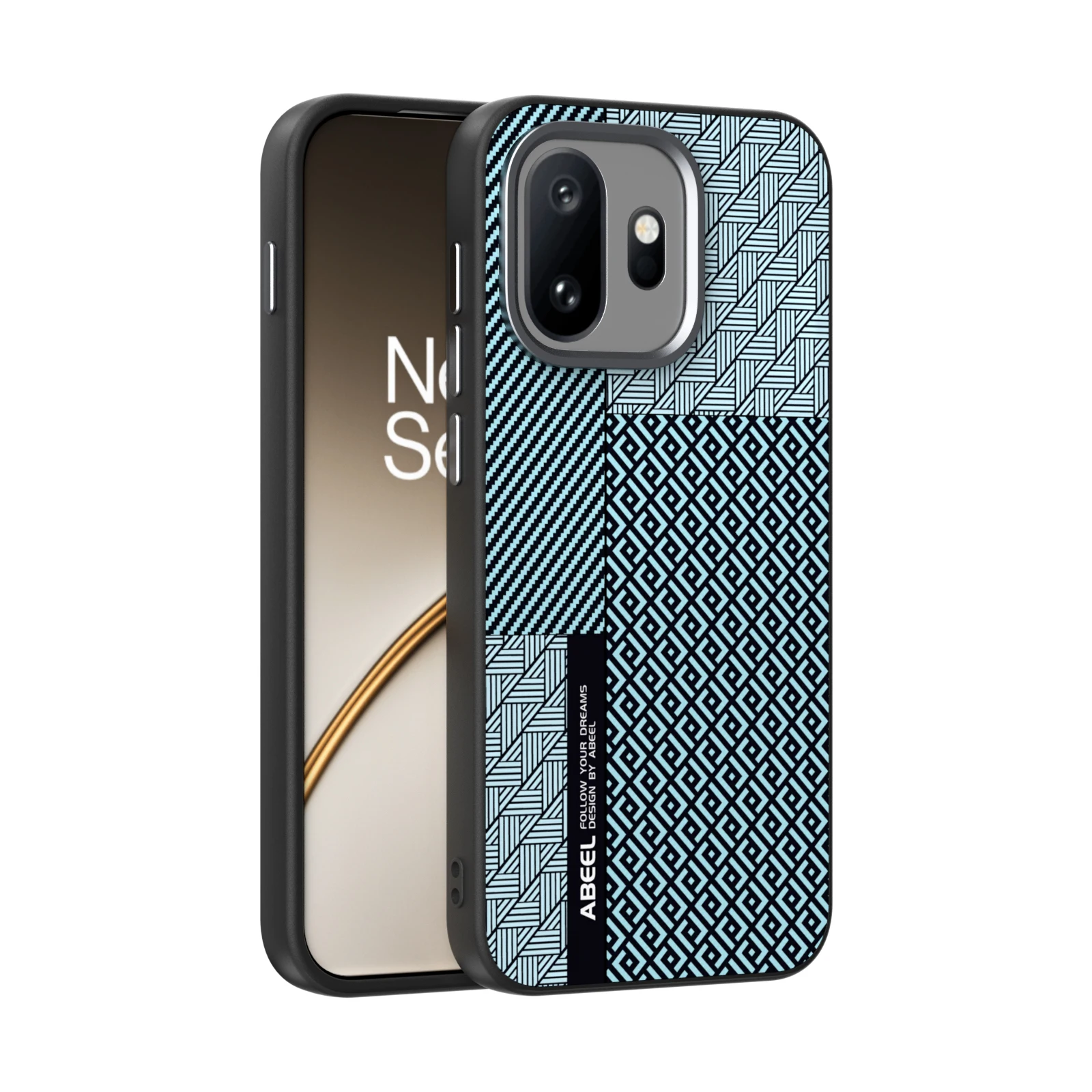 Carbon Fiber Magnetic Wireless Shockproof Protective Phone Case