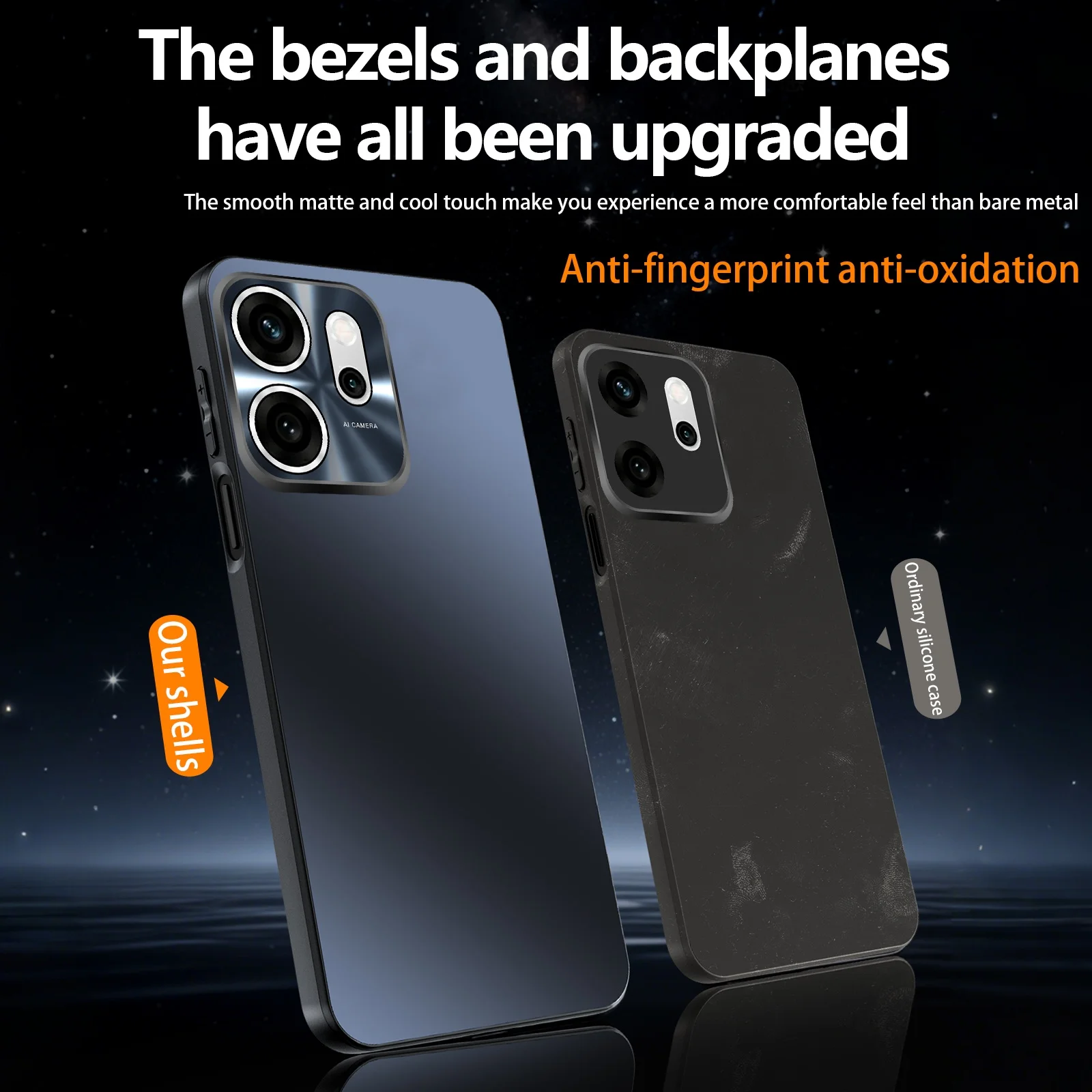 Matte Feel Phone Case with Full Lens Protection and Scratch Resistance