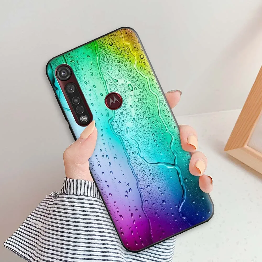 Sleek Matte Silicone Protective Case - Fashion TPU Back Cover for Motorola Moto G8 Plus, G8 Play & G8 Power