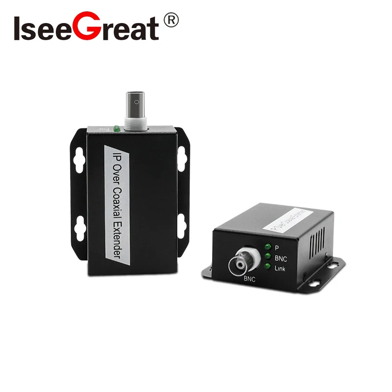 IP Network  to Coaxial Extender Transfer from Net Cable Transmission to Coax Line 500M Ethernet Converter for CCTV 5