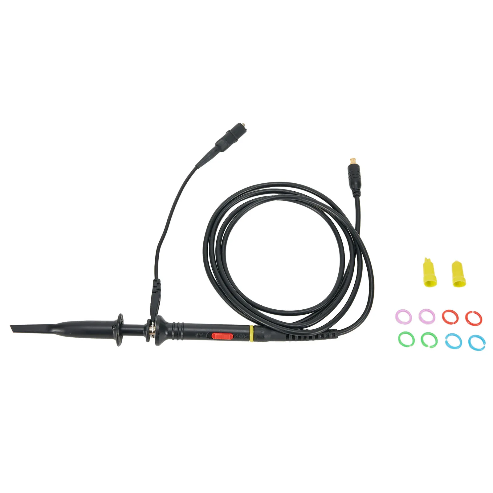 MCX Oscilloscope Probe 60MHz 1X 10X Alligators Clip For Portable Oscilloscope Clip-on Probe For Portable 1 Pc oscilloscope probe