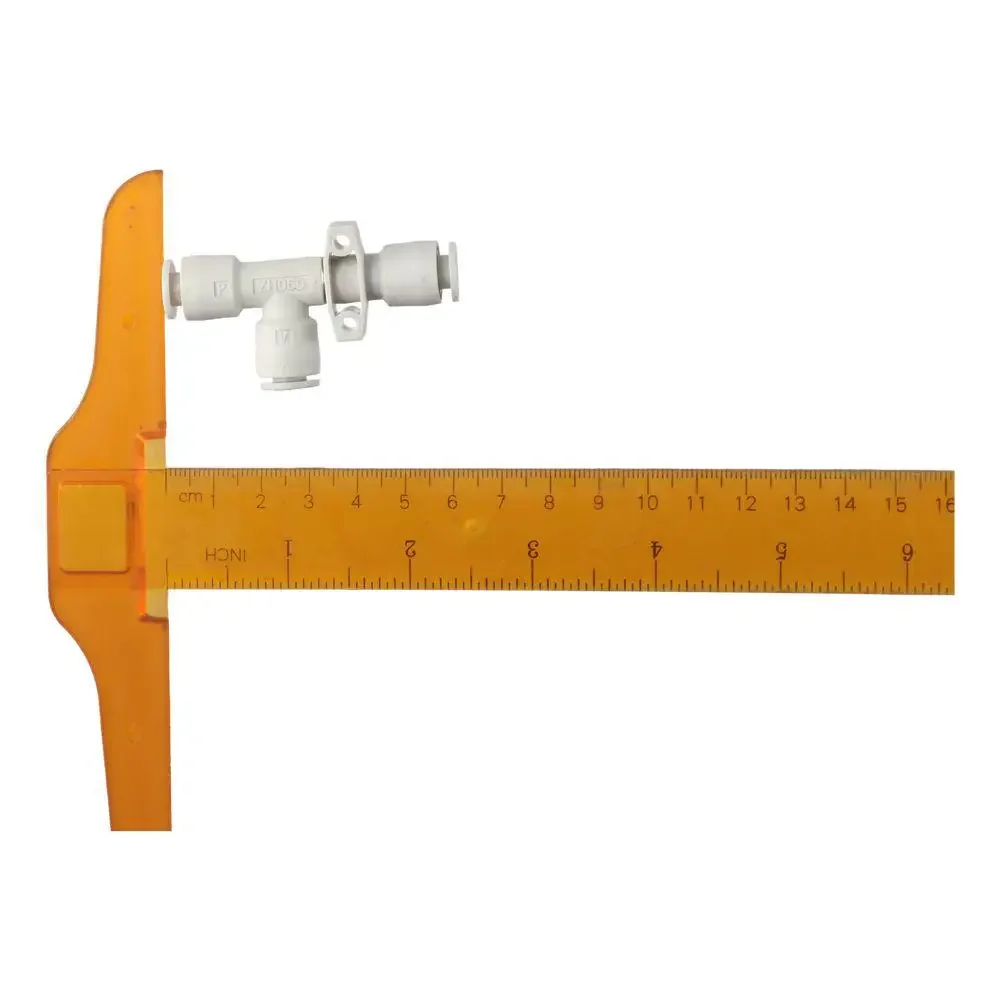 Portable Plastic Push in On Air Vacuum Ejector Aluminum Blue Venturi Tube White ZH05DS-06-06-06 Vacuum Generator Worker