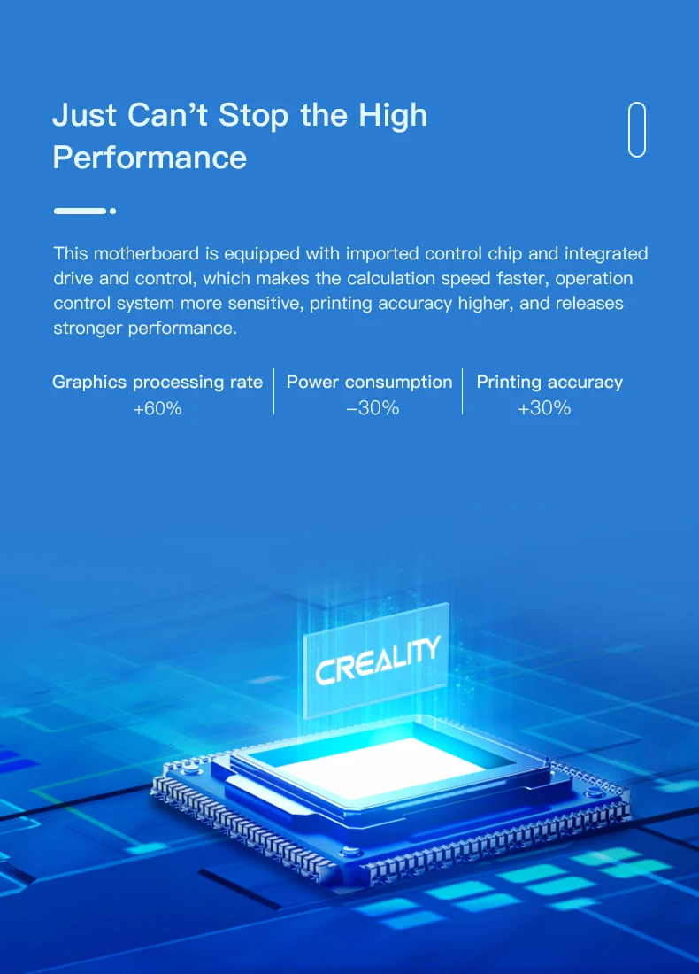 creality impressora ender pro silencioso kit bit atualizado de alto desempenho com motorista marlin