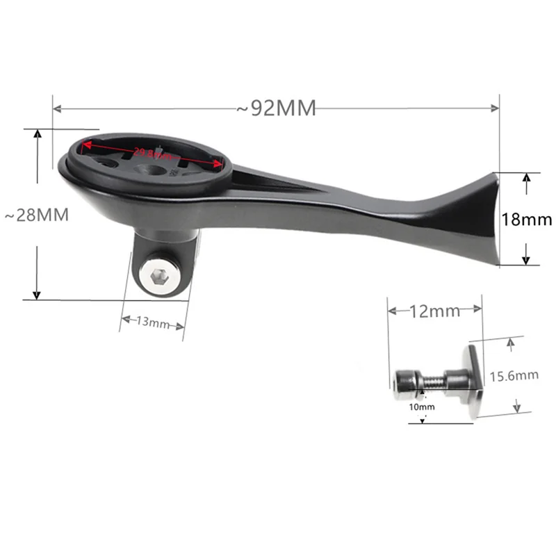 For SL7 Stem Garmin Bryton Mount Holder Bicycle Computer Camera Bike Stem Extension Support Holder 5