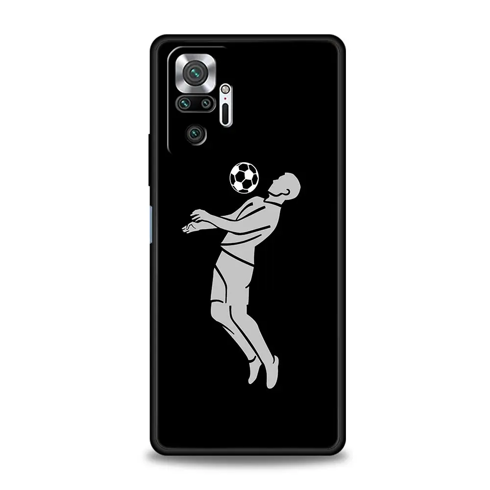 Dynamic Football Art Phone Case - Stylish and Protective Cover