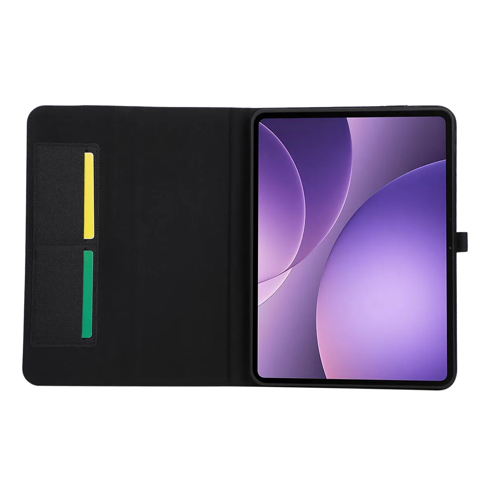 Versatile Soft Fabric Flip Stand Case