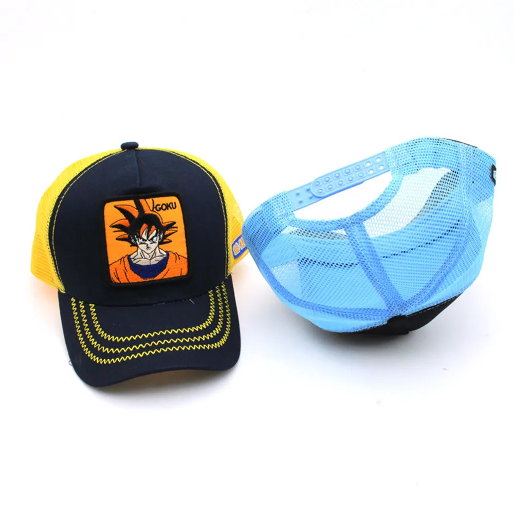 New Brand Anime DRAGON BALL Z Snapback Cap Cotton Baseball Cap Son