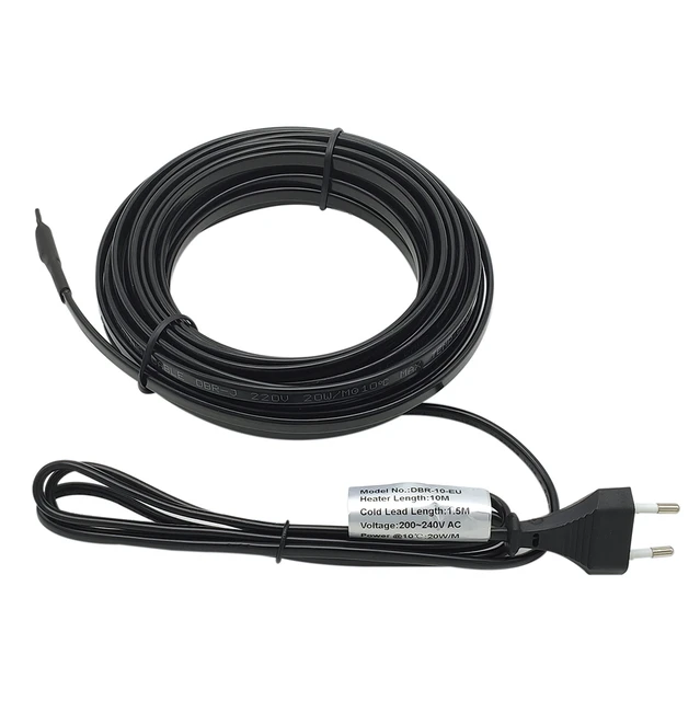 Self Regulating Heat Cable Water Pipes | Heating Cable Pipe Self Regulating  - 220v - Aliexpress