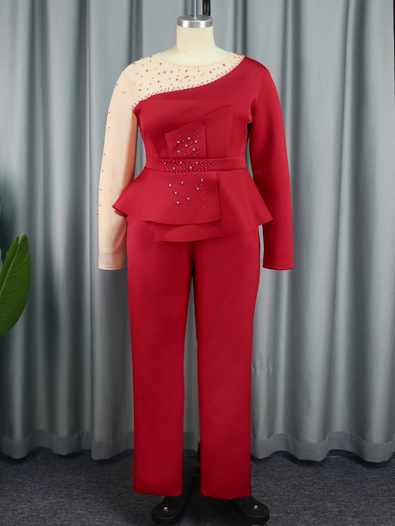 formal peplum tops