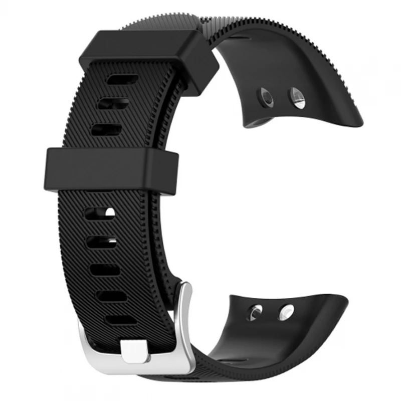 Garmin Forerunner 45 / 45S Sostituzione Cinturino In Silicone Smartwatch Nero # Garmin Forerunner 45 / 45S