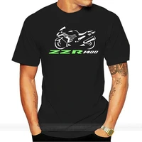 Fashion T-Shirt For Bike Zzr1400 Tshirt Zzr 1400 Motorcycle Moto Double Side Tees fashion t-shirt men cotton brand teeshirt