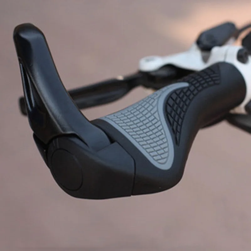 Empuñaduras De Manillar Giant Ergo Max Plus Para MTB - Color Negro/gris, Contacto Cómodo, Fácil Instalación