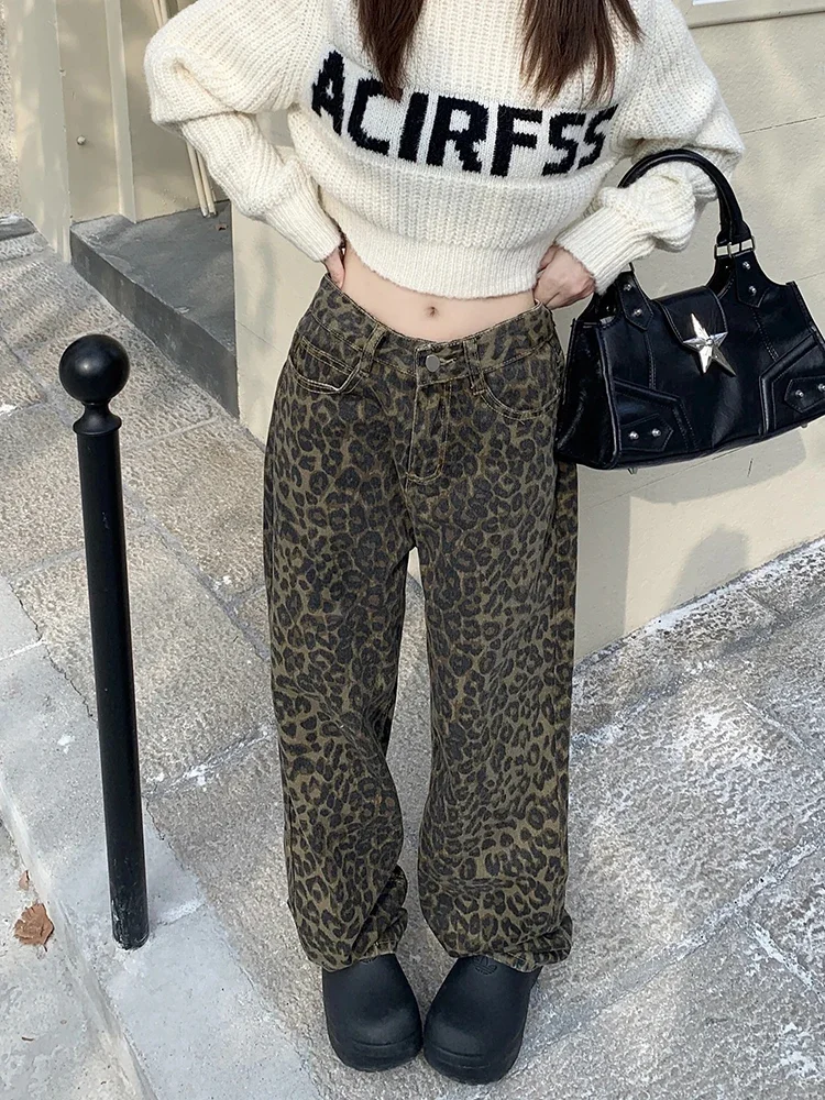 

Korean Women's High Waist Slim Straight Barrel Jeans Classic Casual Retro Fashion for Autumn Street Wear Women Jeans