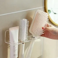 1Pc Multi-purpose Transparent Acrylic Bathroom Comb Holder for Vanity Organization for Easy Access and Convenience 1