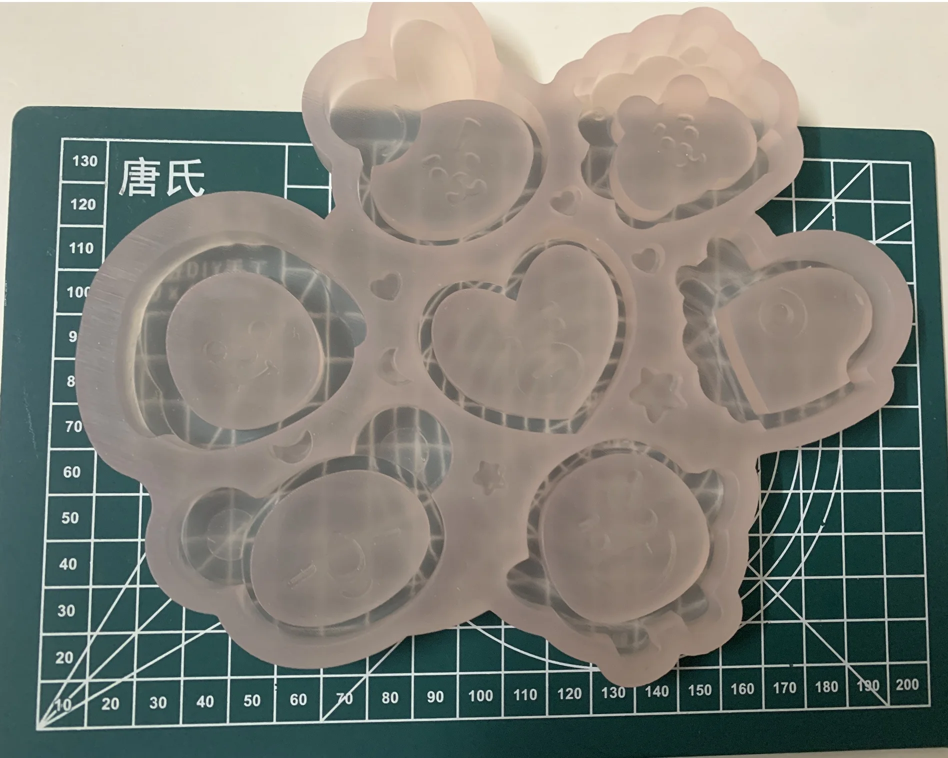 

Wsy-247 3D милый kpop мультфильм зыбучий песок фотоформа Смола шейкер форма силиконовая форма в виде животного